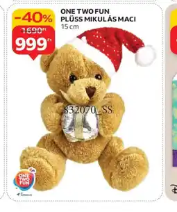Auchan ONE TWO FUN PLÜSS MIKULÁS MACI ajánlat