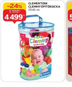 Auchan CLEMENTONI CLEMMY ÉPÍTŐKOCKA ajánlat