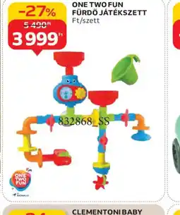Auchan ONE TWO FUN FÜRDŐ JÁTÉKSZETT ajánlat