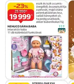 Auchan NENUCO SÁRA BABA ajánlat