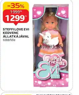Auchan STEFFI LOVE EVI KEDVENC ÁLLATKÁJÁVAL ajánlat