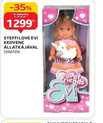Auchan STEFFI LOVE EVI KEDVENC ÁLLATKÁJÁVAL ajánlat