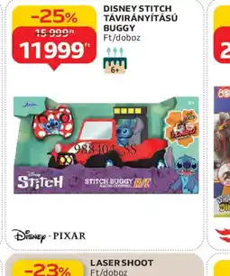 Auchan DISNEY STITCH TÁVIRÁNYÍTÁSÚ BUGGY ajánlat