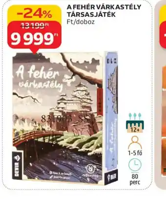 Auchan A FEHÉR VÁRKASTÉLY TÁRSASJÁTÉK ajánlat