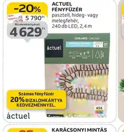 Auchan ACTUEL FÉNYFÜZÉR ajánlat