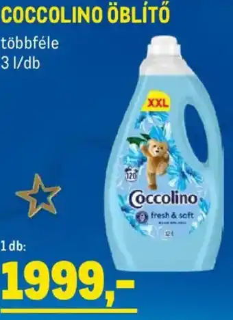 Metro Coccolino öblítő ajánlat
