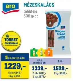 Metro Aro mézeskalács ajánlat