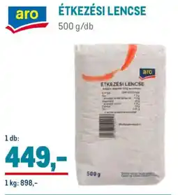 Metro Aro étkezési lencse ajánlat