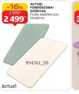 Auchan ACTUEL FÜRDŐSZOBA-SZŐNYEG ajánlat