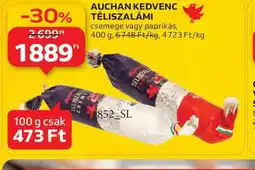 Auchan AUCHAN KEDVENC TÉLISZALÁMI ajánlat