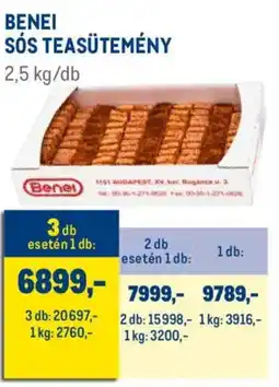 Metro Benei Sós teasütemény ajánlat
