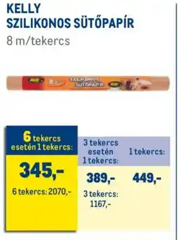 Metro Kelly Szilikonos sütőpapír ajánlat