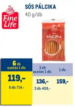 Metro Fine Life Sós pálcika ajánlat