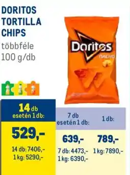 Metro Doritos Tortilla chips ajánlat
