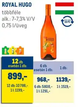 Metro Royal Hugo ajánlat