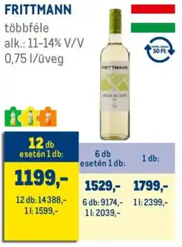 Metro Frittmann ajánlat