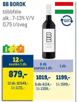 Metro BB Borok ajánlat