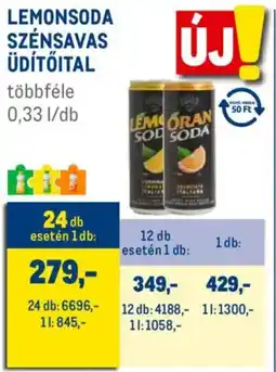 Metro Lemonsoda ajánlat