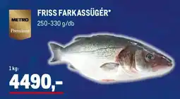 Metro Friss farkassügér ajánlat