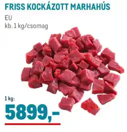 Metro Friss Kockázott marhahús ajánlat