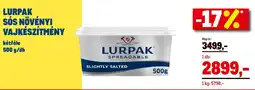 Metro Lurpak Sós növényi vajkészítmény ajánlat