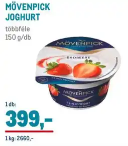 Metro Mövenpick joghurt ajánlat