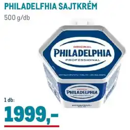 Metro Philadelphia sajtkrém ajánlat