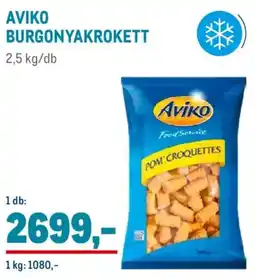 Metro Aviko burgonyakrokett ajánlat