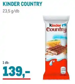 Metro Kinder Country ajánlat