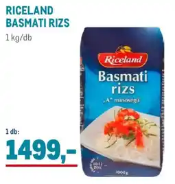 Metro Riceland Basmati rizs ajánlat