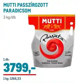 Metro Mutti Passzírozott paradicsom ajánlat