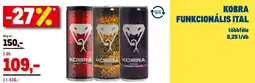 Metro Kobra Funkcionális ital ajánlat