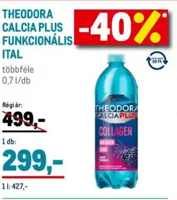 Metro Theodora Calcia Plus Funkcionális ital ajánlat