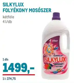 Metro Silkylux Folyékony mosószer ajánlat