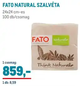 Metro Fato Natural szalvéta ajánlat
