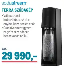 Metro Sodastream Terra szódagép ajánlat