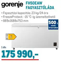 Metro Gorenje FH50EAW fagyasztóláda ajánlat
