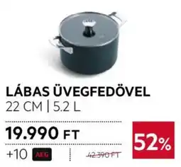 Metro Lábas üvegfedövel 22 cm ajánlat