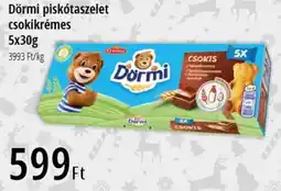 Real Dörmi piskótaszelet csokikrémes ajánlat