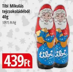 Real Tibi Mikulás tejcsokoládéból ajánlat