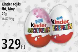 Real Kinder tojás fiú, lány ajánlat