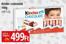 Real Kinder csokoládé ajánlat