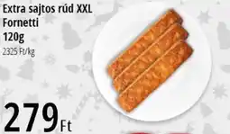 Real Extra sajtos rúd XXL Fornetti ajánlat