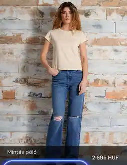 Sinsay Mintás póló ajánlat