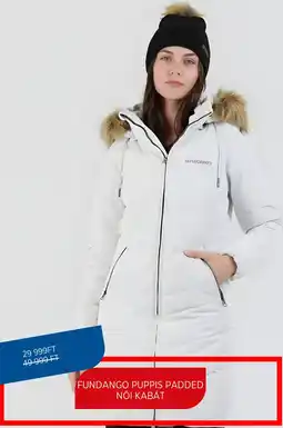 Hervis Fundango puppis padded női kabát ajánlat