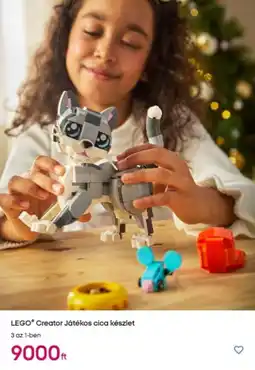 Pepco LEGO Creator Játékos cica készlet ajánlat