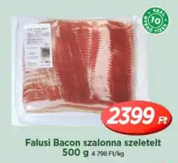 Real Falusi Bacon szalonna szeletelt ajánlat