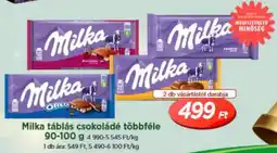 Real Milka táblás csokoládé ajánlat