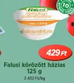 Real Falusi körözött házias ajánlat