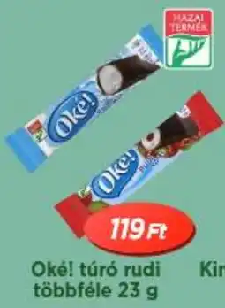 Real Oké! túró rudi ajánlat